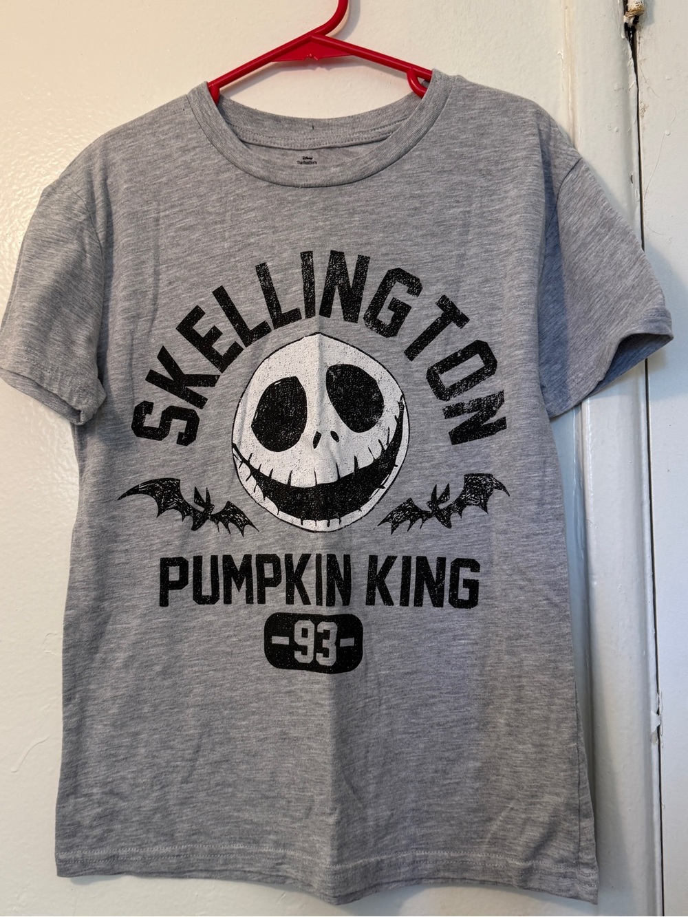 Disney Nightmare Before Christmas Jack Skellington Pumpkin King Tee Size M Kids
